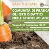 Comunità di Pratica: gli Orti Didattici nelle scuole milanesi