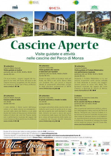 CASCINE APERTE - Visite guidate e attività nelle Cascine del Parco di Monza